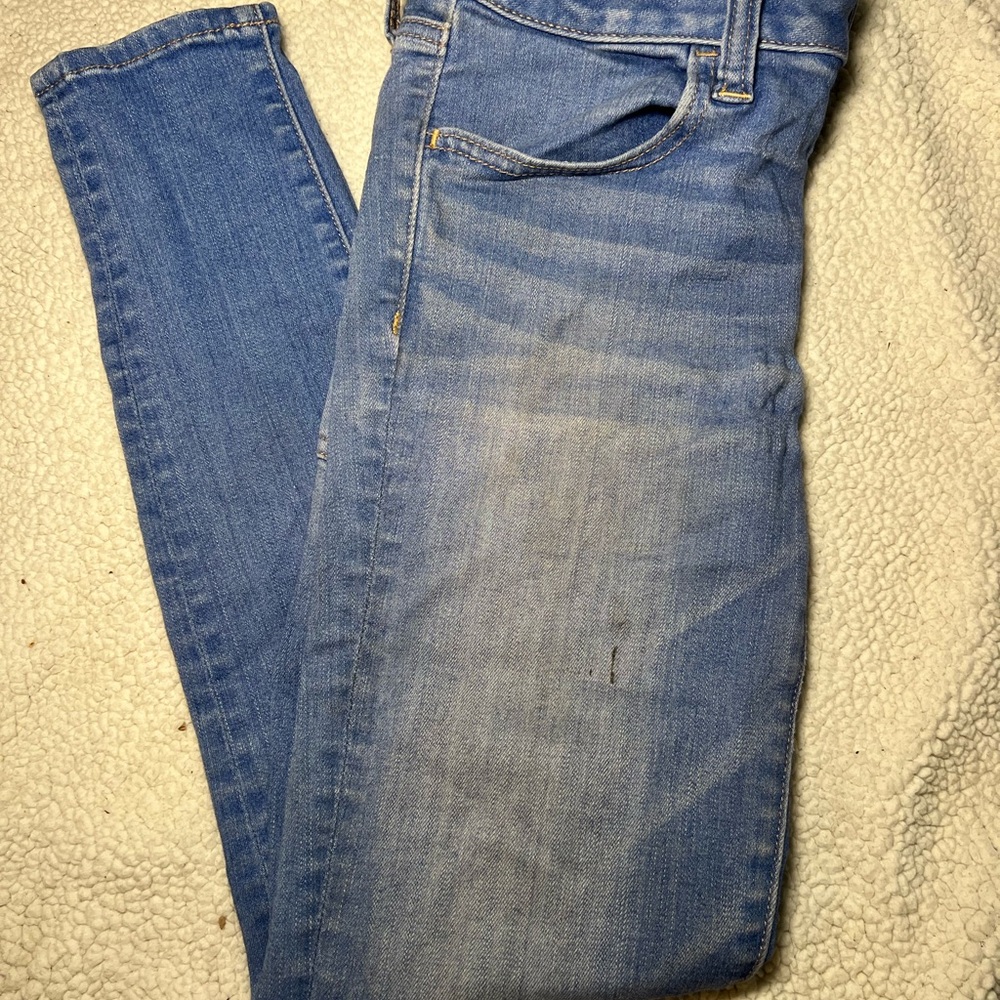 American Eagle Outfitters High Rise Light Blue Jeans